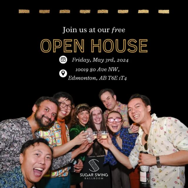 ✨ Join us on May 3rd at our Open House! There will be good company, free taster lessons and snacks..What more could you want? 

More details to come! Stay tuned. ✨

#yegdance #edmonton #yeg #yegarts #yegclasses