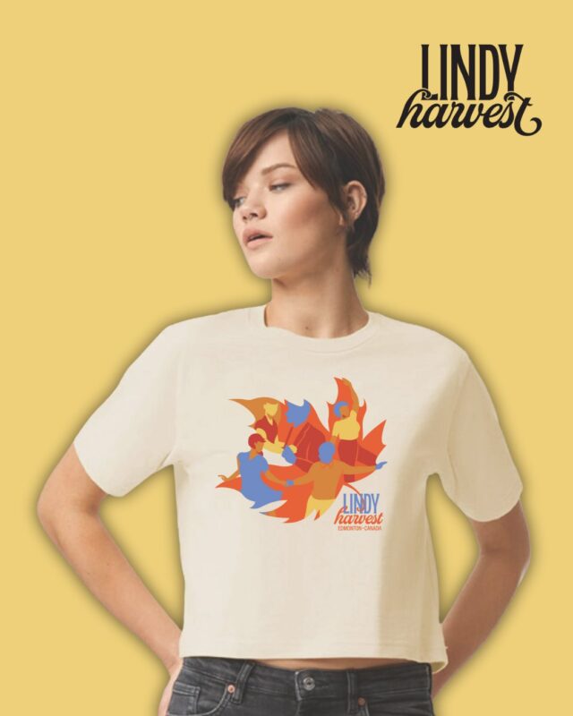 Lindy Harvest T-Shirts Are Coming! 👕

We’ve got something exciting in the works: official Lindy Harvest 2025 merch! Whether you like your t-shirt fit unisex and roomy or cropped, we’ve got you covered. And... we’ve got a third style dropping soon that might just be your new fave 👀

You won’t be able to order just yet, pre-orders open on May 15. Trust us, you’re gonna want one of these on your back when we hit the floor for Sugar Swing’s 20th anniversary celebration! 🎉

More details (and the full style reveal) coming soon!

Merch designed by Jenna O'Flaherty 🫶🏼