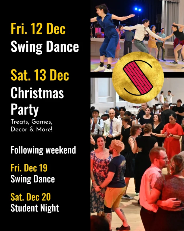 No partner needed, beginner lesson included! 7pm doors, 730pm lesson, dance from ~830pm to midnight! Happy Hour until 9pm 😊