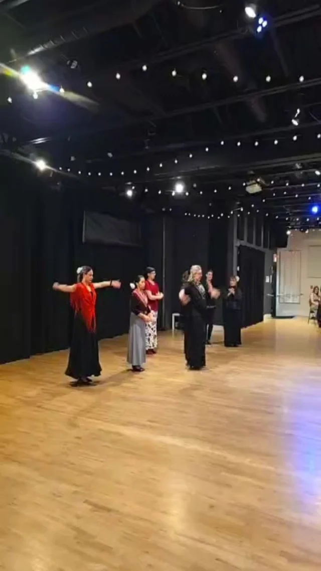 LIVE! Here's a fun demo from our Flamenco 2 dancers from last term at our open house tonight, offered by Flamenco with Jane!