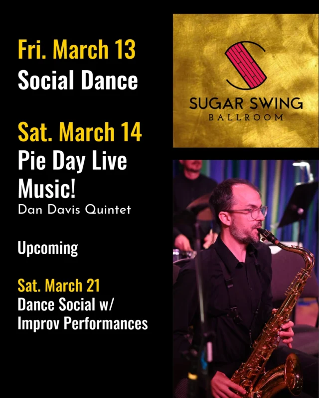 Also! A full, new line-up of 7 news beers from Blindman Brewing! 7:30pm lesson, 8:30pm onward for the social dancing