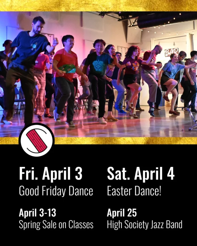 15% off sale on Spring & Summer classes starts this Friday! This long weekend we expect to have great crowds with all the Easter time off, so come on out for a gooood time.